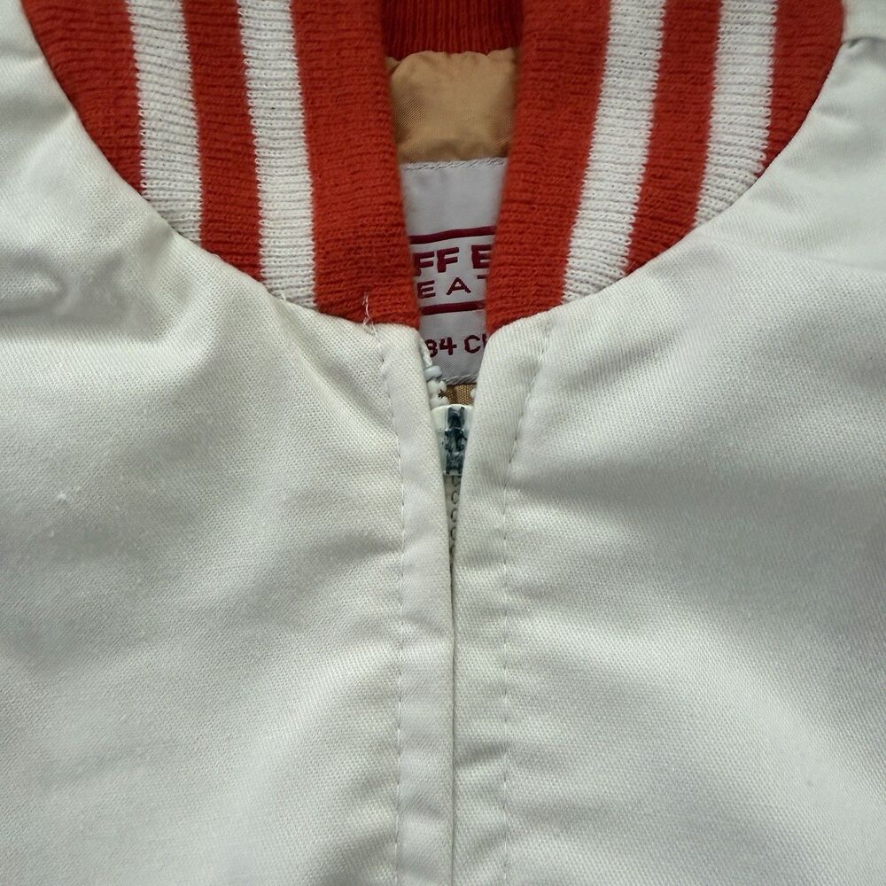 Vintage 1980s Cliff Engle Clemson Varsity Jacket Large Made in USA READ - Picture 5 of 14